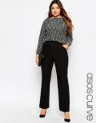 Asos Curve Ultimate Flare Pant - Black
