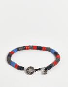 Classics 77 Sun Coin Beaded Bracelet In Red
