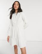 Vero Moda Cotton Shirt Dress In White