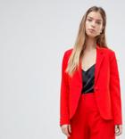Asos Petite The Tailored Blazer Mix & Match - Red