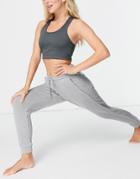 Free People Movement Relaxed Back Into It Sweatpants - Part Of A Set-gray