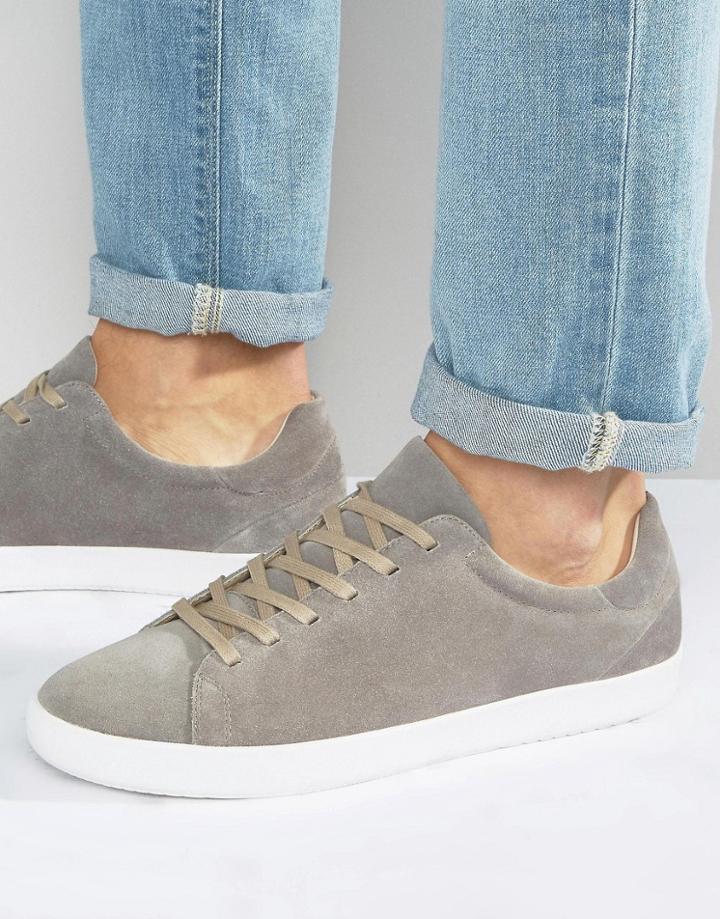 Vagabond Vince Suede Sneakers - Gray