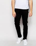 Waven Jeans Keld Slim Fit True Black - Black
