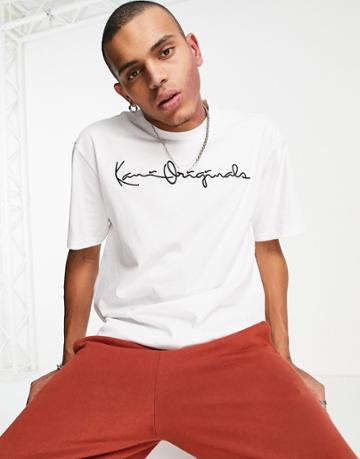 Karl Kani Originals T-shirt In White