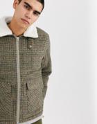 Weekday Borg Justus Jacket In Brown