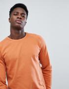 Only & Sons Sweatshirt With Raglan Sleeve - Brown
