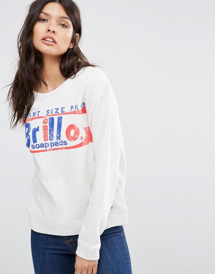 Pepe Jeans Brillo Sweatshirt - White