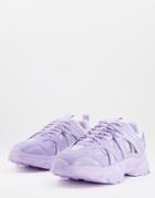 Asos Design Dazed Chunky Sneakers In Lilac-purple