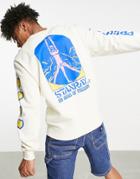 Stan Ray Oasis Of Freedom Sweatshirt In Beige-neutral