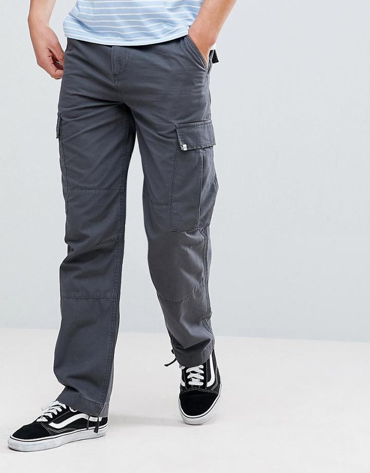 Element Legion Cargo Pants In Gray - Navy