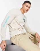 Billabong Rockie Long Sleeve T-shirt In Cream-copper