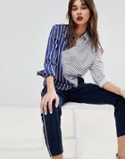 Hugo Multi Stripe Shirt - Navy