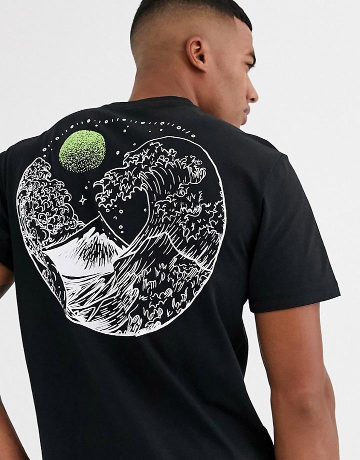 Only & Sons Back Graphic T-shirt In Black
