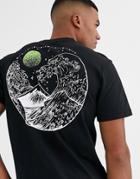 Only & Sons Back Graphic T-shirt In Black