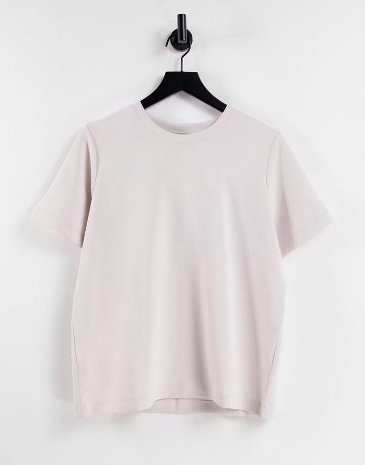 In Wear Vincent Karmen Coordinating Jersey T-shirt In Off-white