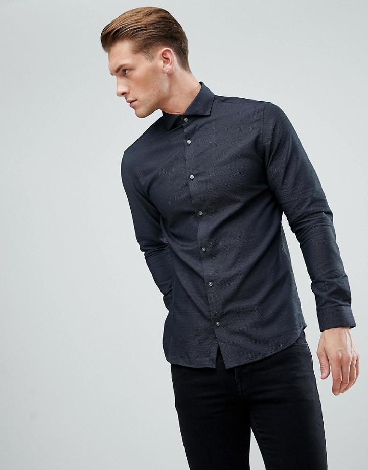 Jack & Jones Premium Slim Smart Shirt - Gray