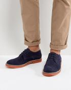 Kg By Kurt Geiger Morcombe Derby Shoes With Contrast Sole Navy - Blue