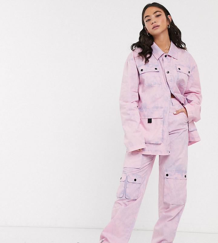 Collusion Utility Cargo Pants-purple