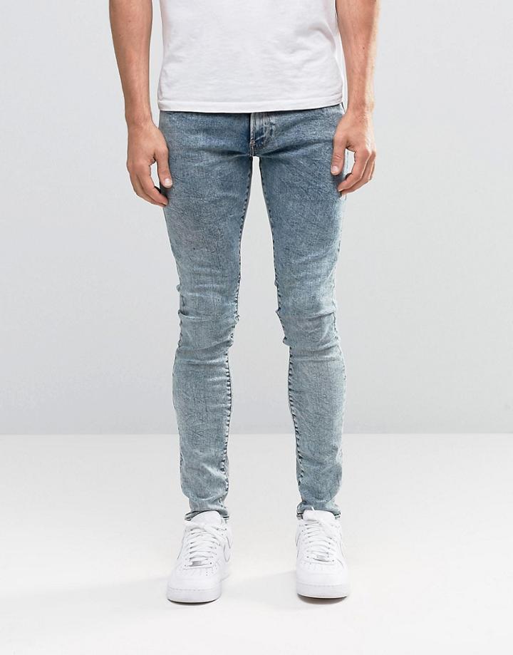 G-star Revend Super Skinny Jeans Light Aged Acid - Lt Aged