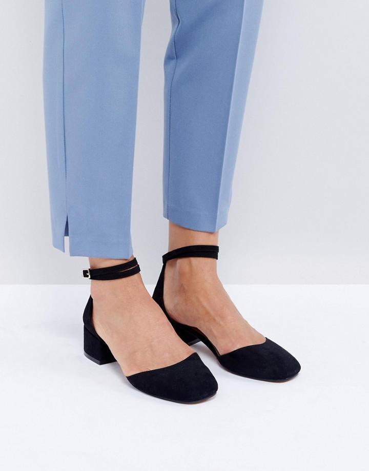 Asos Spring Mid Heels - Black