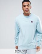 Russell Athletic Sweatshirt With Embroidered Logo - Blue