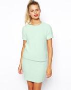 Asos Co-ord T-shirt In Fluffy Knit - Mint
