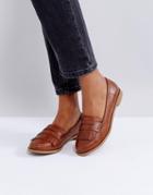 Miss Kg Fringe Loafer - Tan