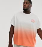 Jacamo T-shirt With Faded Print In White