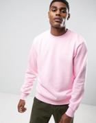 Carhartt Wip Script Embroidered Sweatshirt - Pink