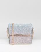 New Look Glitter Box Bag - Multi