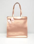 Ted Baker Large Bow Icon Bag - Gold