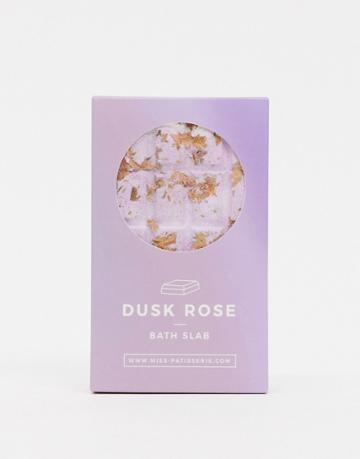Miss Patisserie Dusk Rose Bath Slab-clear
