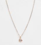 Ted Baker Elvina Enamel Glitter Mini Button Pendant Necklace - Gold