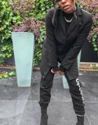 Mango Slim Coat In Black