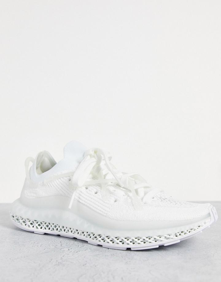 Adidas Originals 4d Fusio Sneakers In Triple White