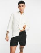 Weekday Wise Linen Shirt In White