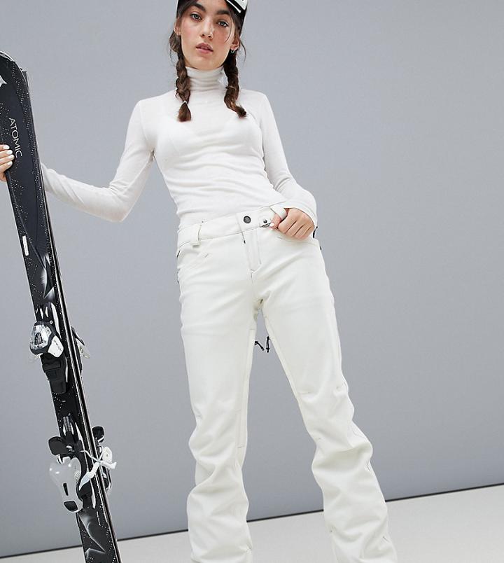 Volcom Species Stretch Pants In White - White