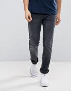 Boss Orange By Hugo Boss Orange63 Slim Fit Gray Jeans Gray - Gray