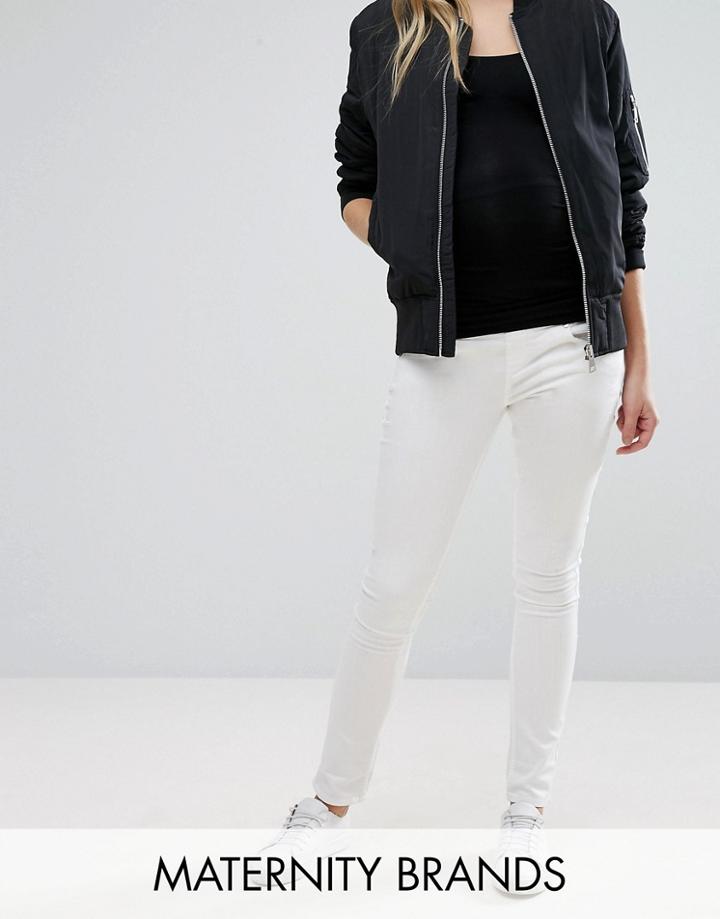 Isabella Oliver Zadie Stretch Skinny Jean - White