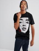 Asos Sade Longline T-shirt - Black