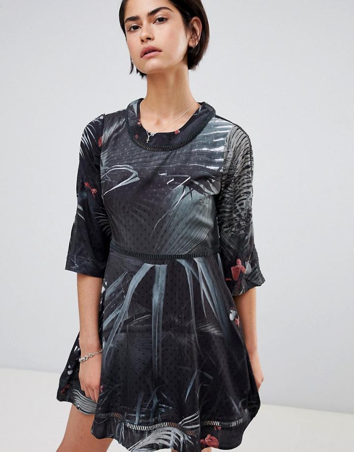 Religion Transit Tea Dress - Multi