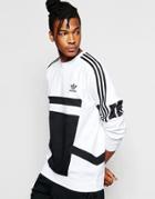 Adidas Originals 'bleached Out' Crew Sweatshirt B45876 - White