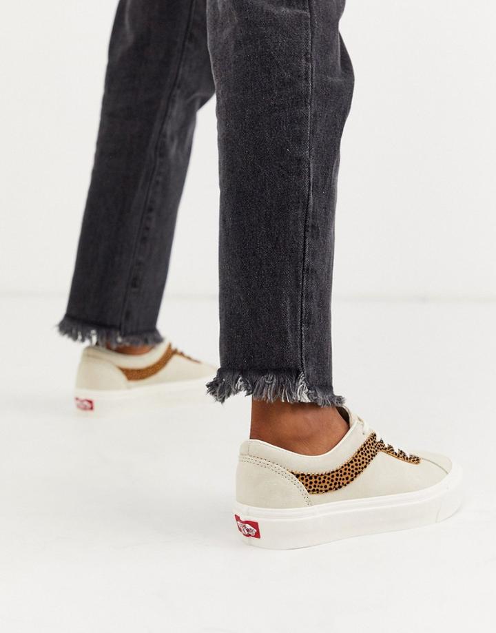 Vans Bold Ni Cheetah Sneakers-cream