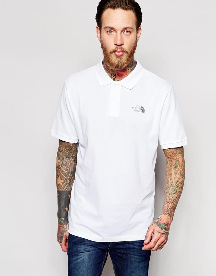 The North Face Polo Shirt With Logo - White