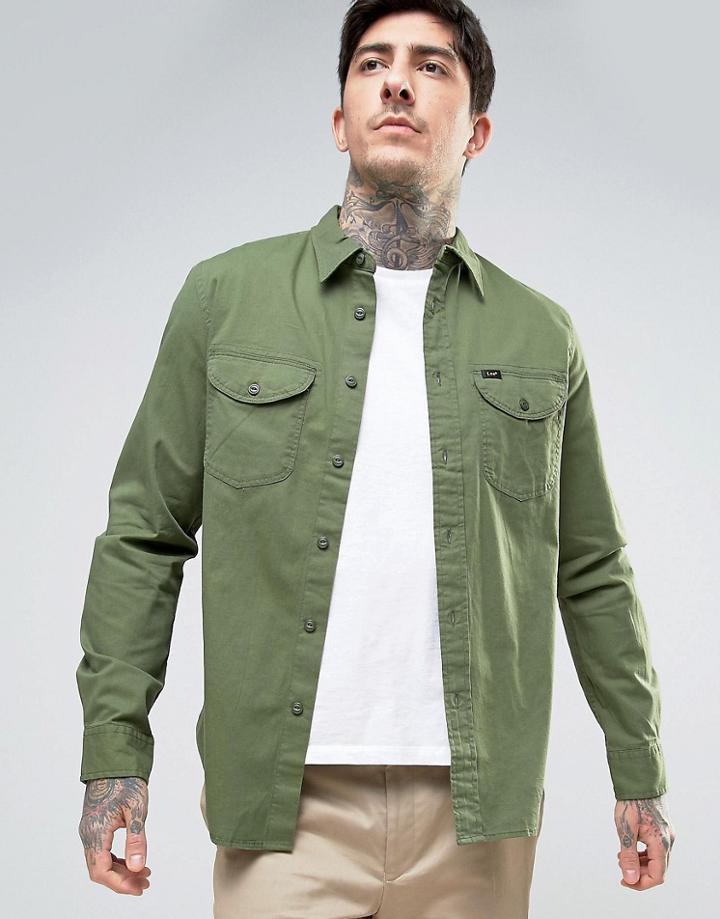 Lee Worker Shirt Regular Fit - Green
