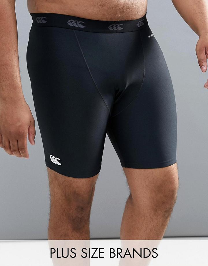 Canterbury Plus Thermoreg Baselayer Shorts In Black E523558-989 - Black