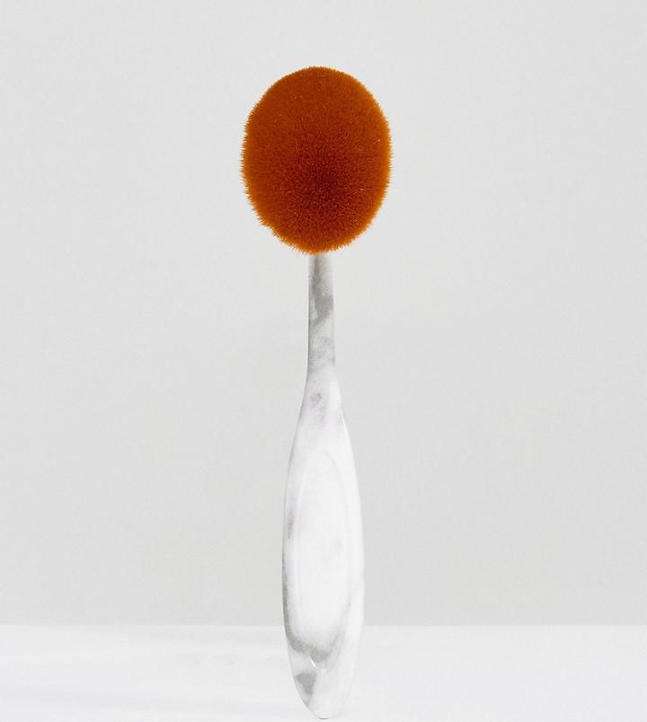 Pro Brushes The Marble Oval Brush 8 - Clear