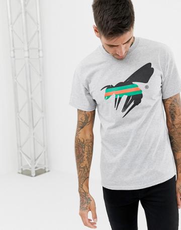 Abz London Wasp Short Sleeve Polo Shirt - Gray