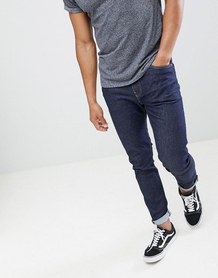 Levi's 512 Slim Tapered Low Rise Jeans Rock Cod Rinse Wash-blues