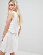Jdy Selena Double Layer Dress - White